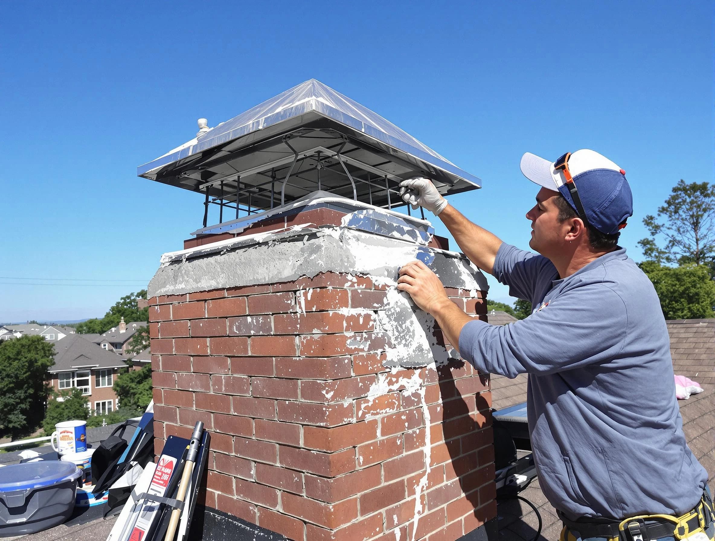 Chimney Crown Services service in Wayne, NJ